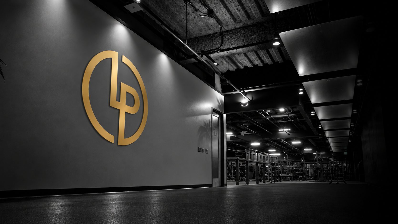 Legacy Performance Institute Del Mar entry wall and training floor